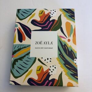 Zoë Ayla Quick Dry Hair Wrap NEW